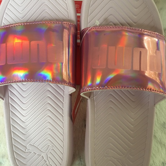 PUMA Popcat Chrome Slide Sandal - Picture 2 of 8